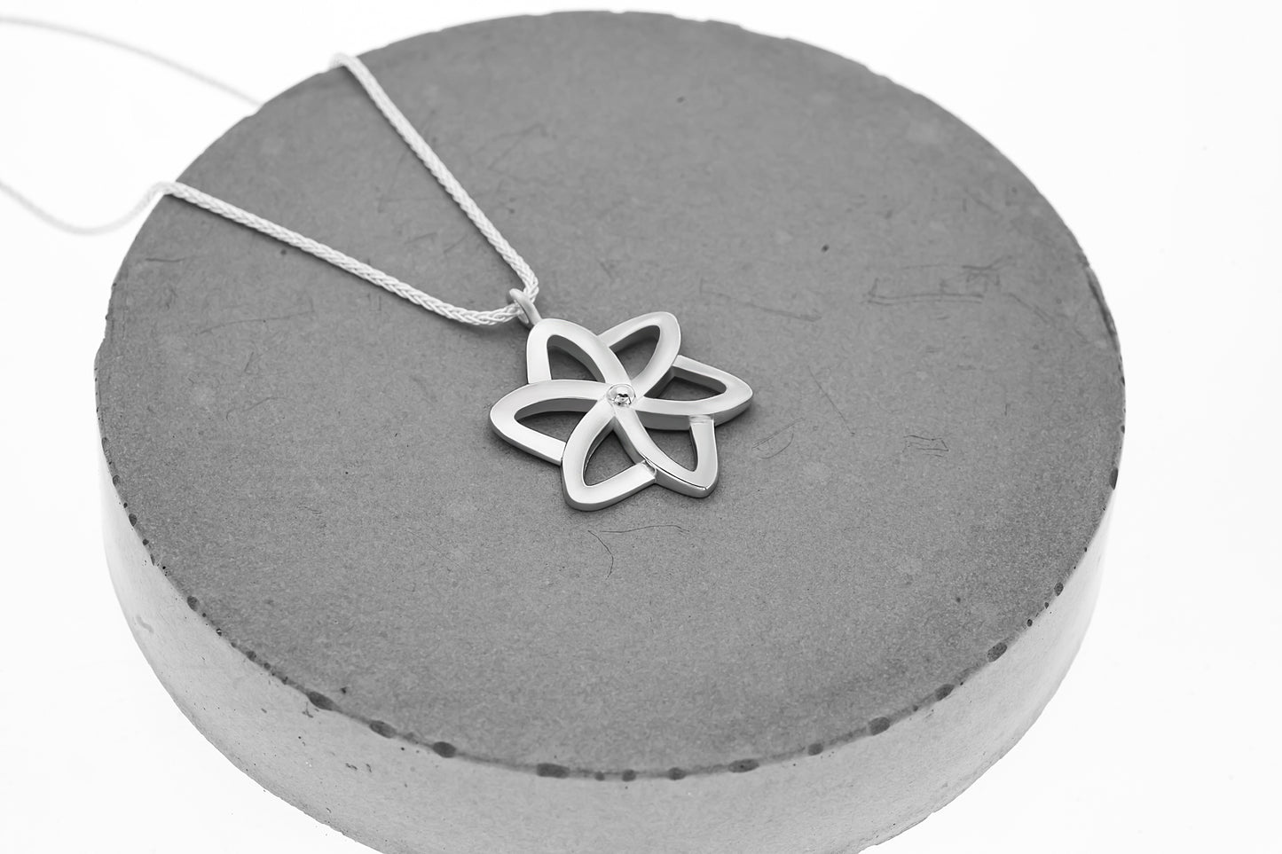 Pinwheel Flower Pendant