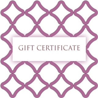 B Foster Design Gift Certificate