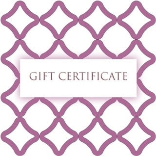 B Foster Design Gift Certificate